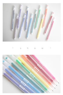 彩色中性筆 打造高顏值學習與手帳體驗的必備文具